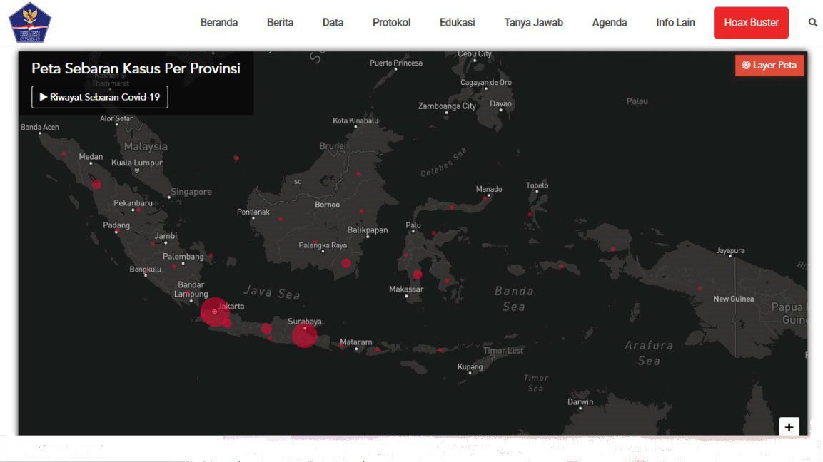 Jumlah Kasus Corona di Sumatra Naik: Riau Melesat, Aceh Bayangi Sumbar