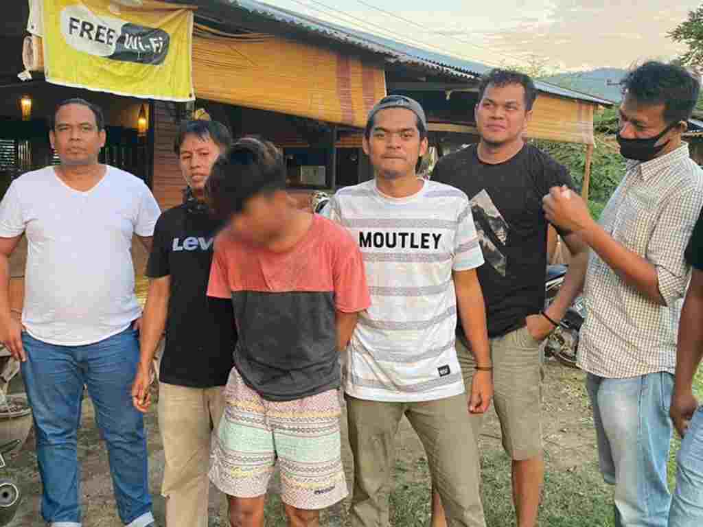 DPO jambret yang diringkus jajaran Polresta Padang. (Foto: Dok.Polresta Padang)