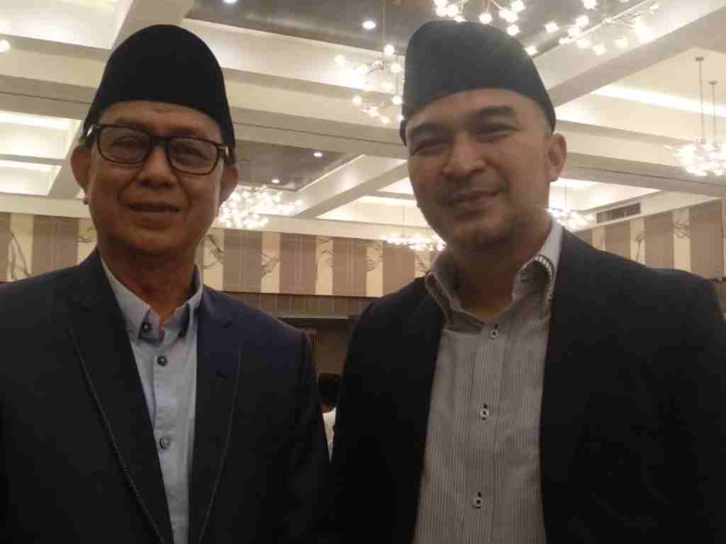 Irwandi-David Chalik Pasangan calon wali kota dan wakil wali kota Bukittinggi di Pilkada 2020. (Foto: Irwanda)