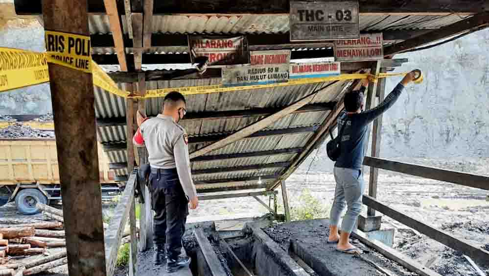 ESDM Sumbar Tambang Sawahlunto, Runtuhan Tambang