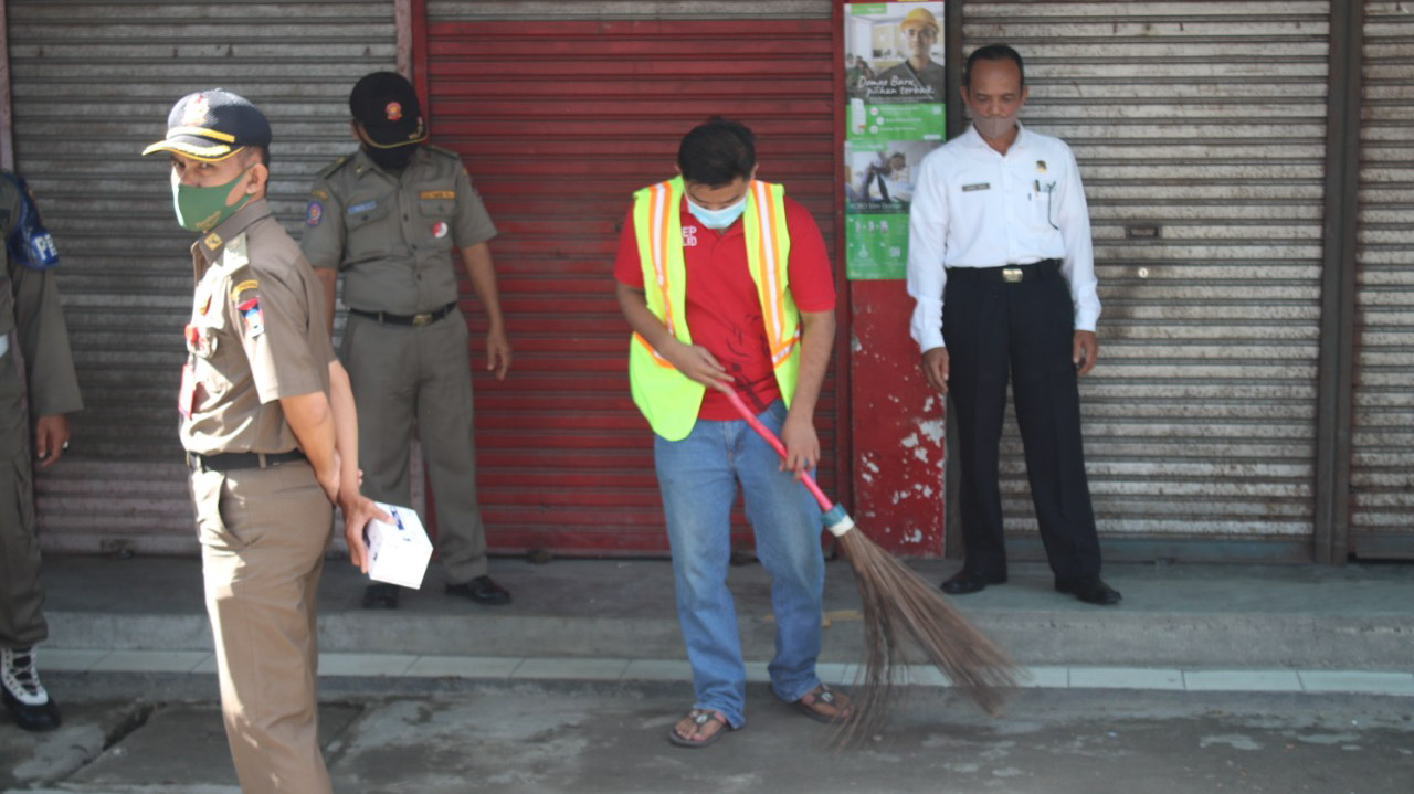 Pelanggar protokol kesehatan