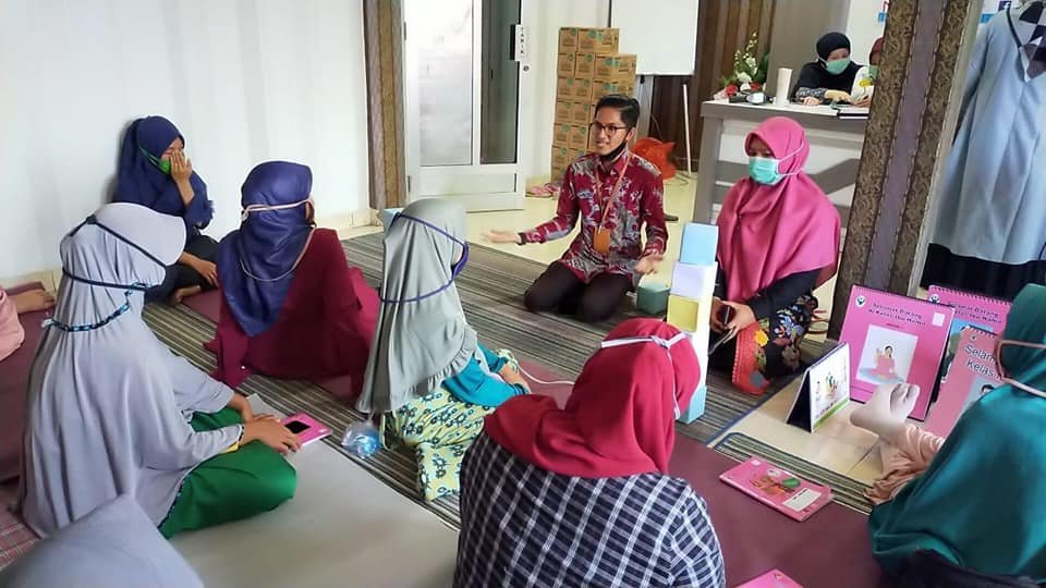 Promkes UPTD Kuraitaji Kota Pariaman Punya Cara Baru Latih Ibu Hamil
