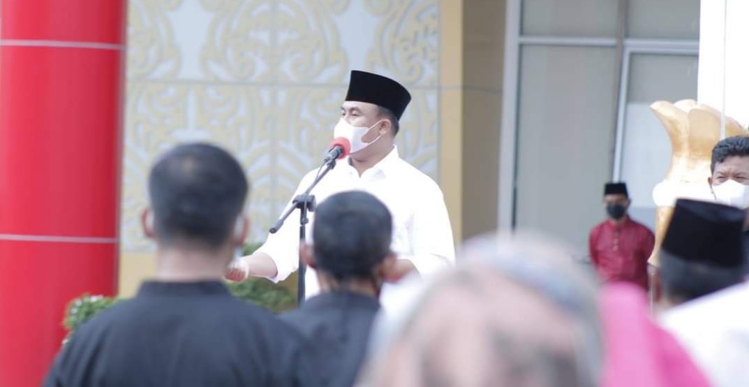 Pamit Cuti Kampanye, Bupati Dharmasraya Minta APBD 2021 Fokus Pemulihan Ekonomi