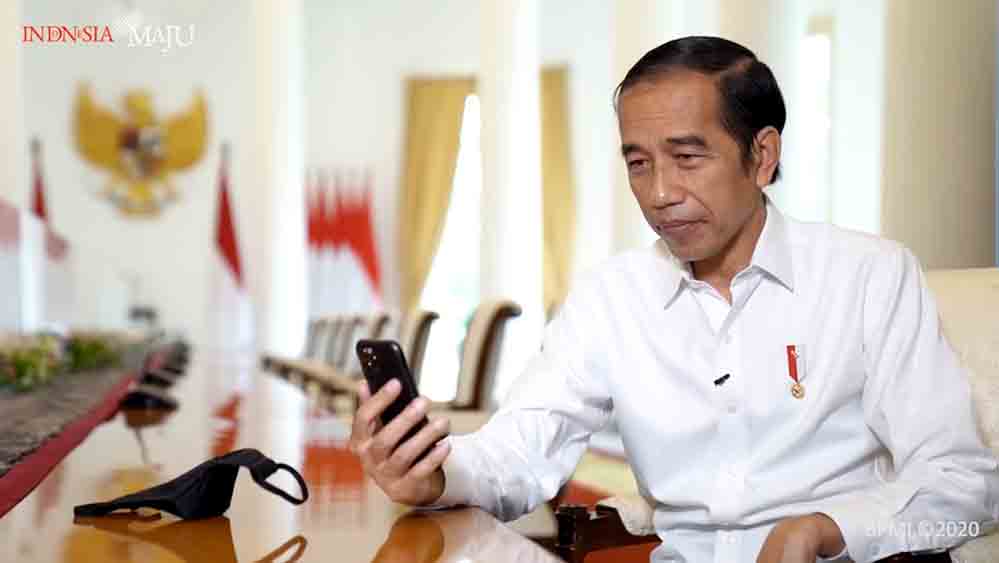 VIDEO CALL JOKOWI
