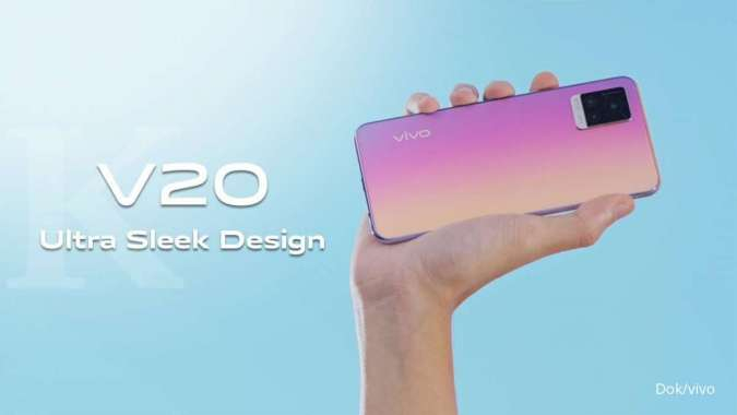 Vivo V20 Usung Kamera Depan Beresolusi Terbaik