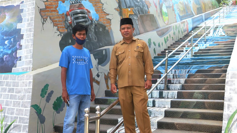 Ada Jenjang 1.000 dengan Mural 3D di Pariaman Jadi Pilihan Wisata Baru