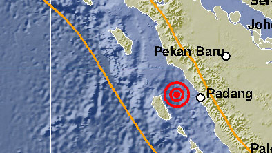 Gempa Terjadi Lagi di Mentawai, Kali Ini dengan Magnitudo 4