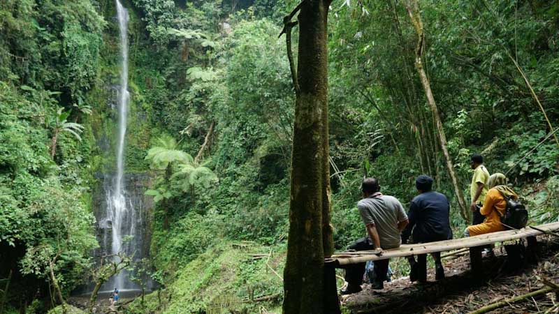 Tanah Datar Perkenalkan Destinasi Air Terjun Burai Pakiah Na’ali di Nagari Sabu