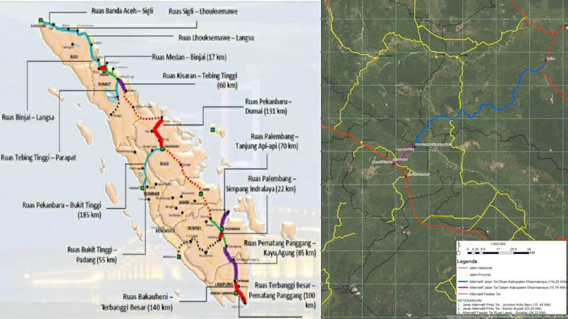 Beda Jalur Dharmasraya-Rengat yang Diusulkan Jadi Tol dengan Padang-Pekanbaru
