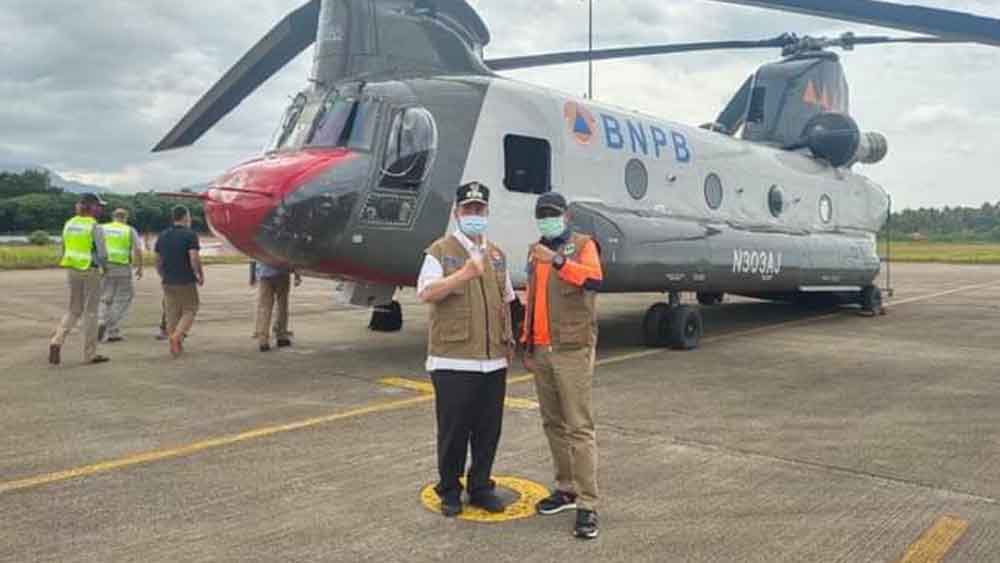 Helikopter Terhalang Cuaca Buruk, Distribusi APD ke Dharmasraya Terlambat