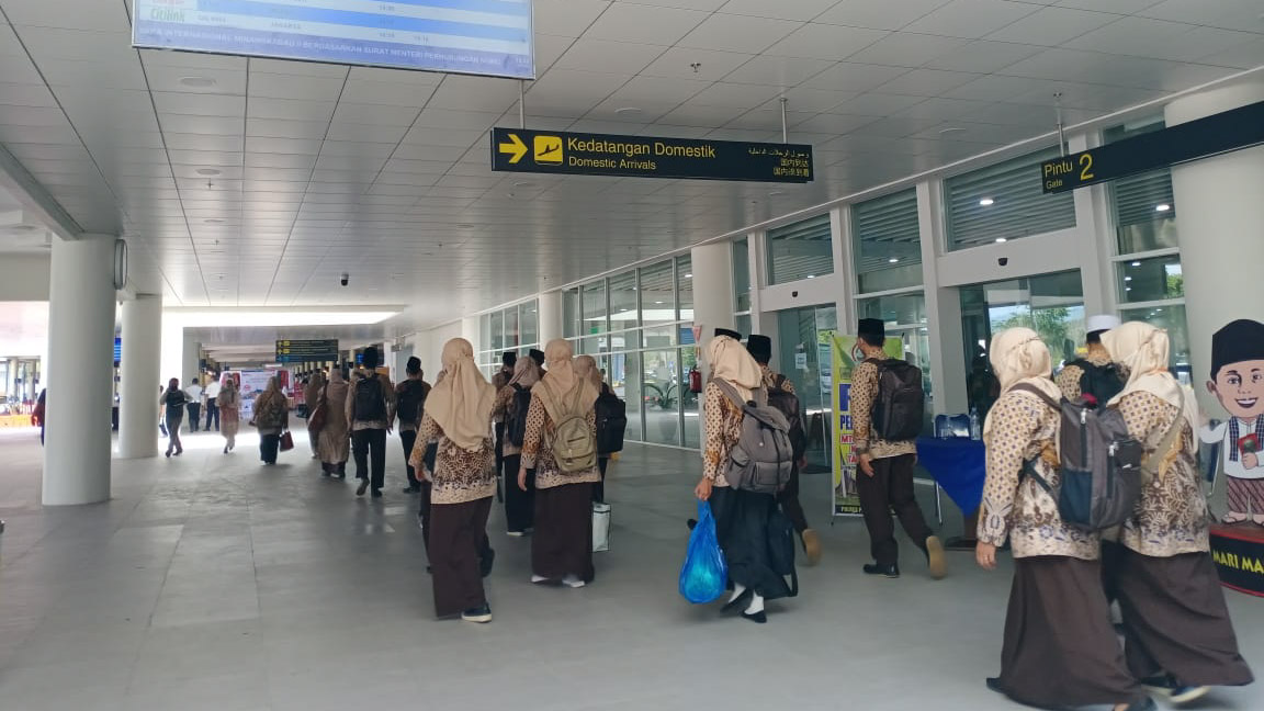 Kafilah MTQ Nasional dari 15 Provinsi Sudah Tiba di Sumbar