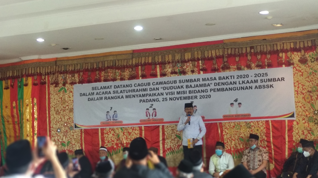 Fakhrizal ke Ninik Mamak dan Bundo Kanduang: LKAAM Tetap Prioritas Saya