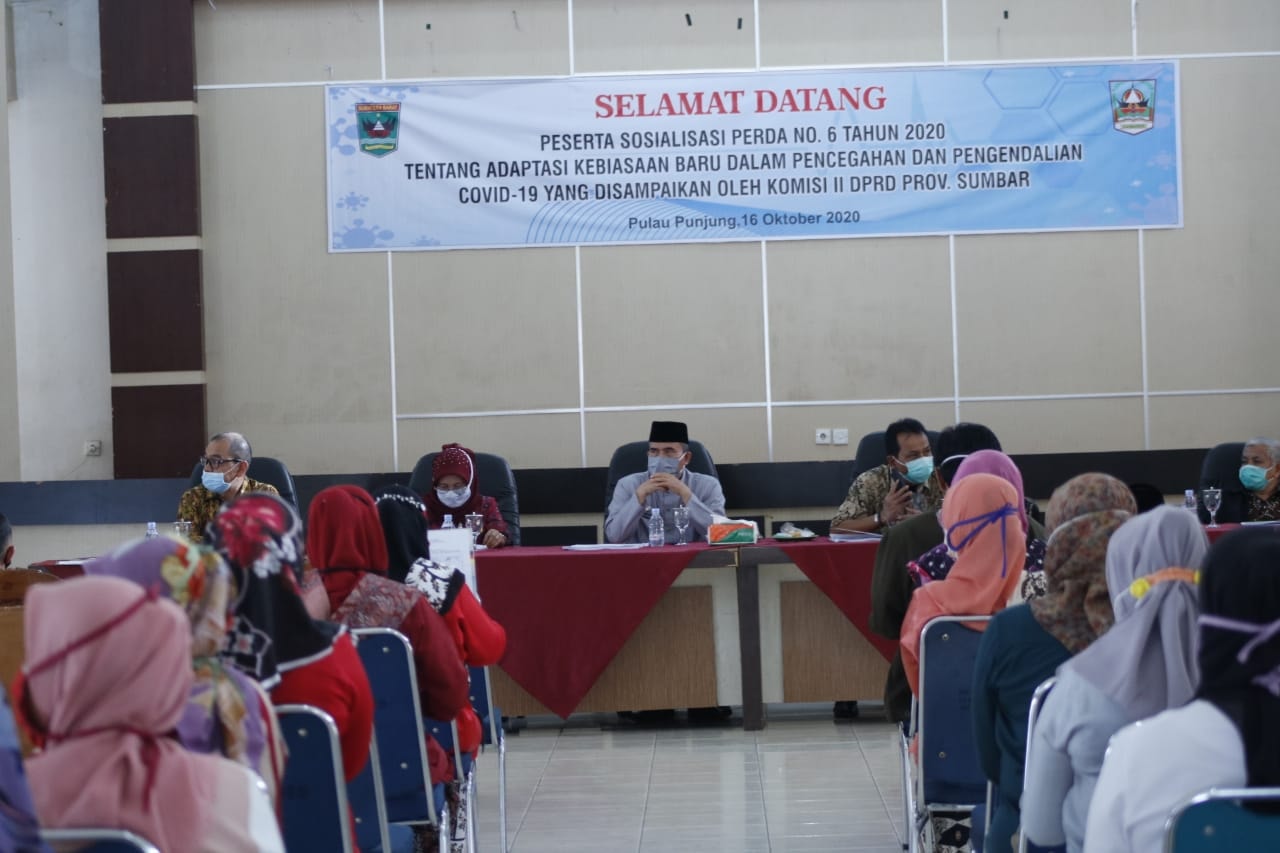 DPRD Sumbar Sosialisasikan Perda AKB di Dharmasraya