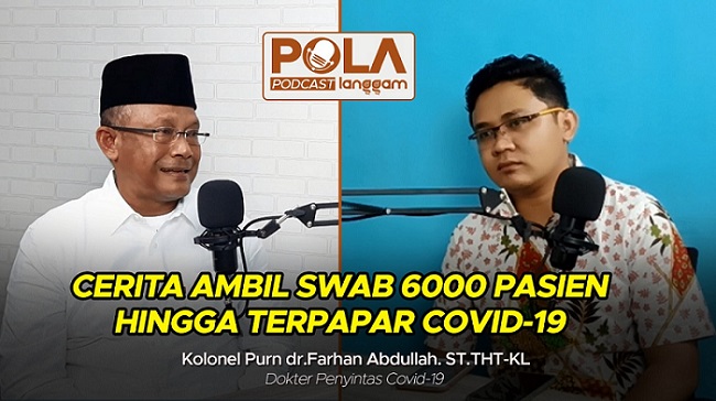 Perjuangan Dokter Farhan Abdullah, Ambil 6.000 Swab Hingga Terpapar Covid-19