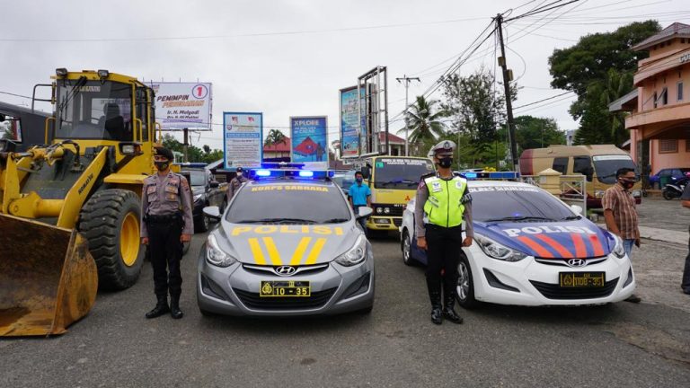 Personel Gabungan Kabupaten Sijunjung Gelar Apel Siaga Bencana