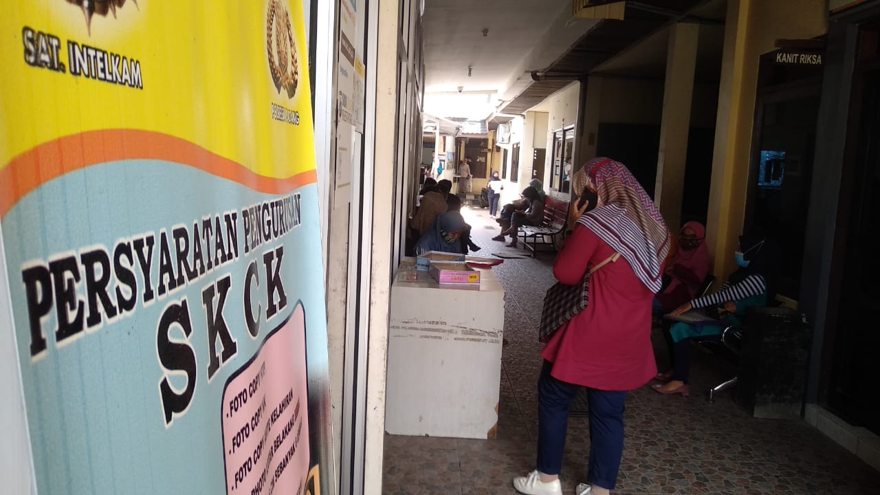 Pemberkasan CPNS, Pemohon SKCK di Polresta Padang Capai 200 Sehari