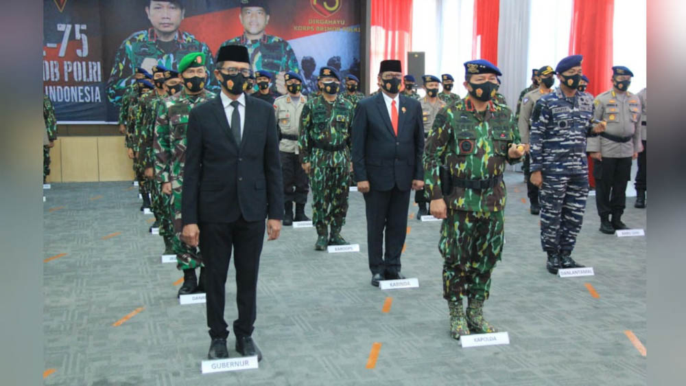 Kapolri Inspektur Upacara, HUT Brimob Digelar Virtual