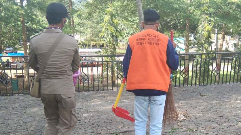 Tidak Patuhi Protokol Kesehatan, 120 Warga Tanah Datar Kena Sanksi