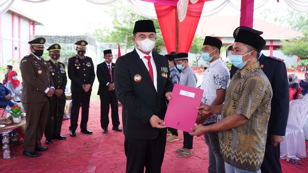 80 Warga Binaan Lapas di Kabupaten Dharmasraya Mendapatkan Remisi