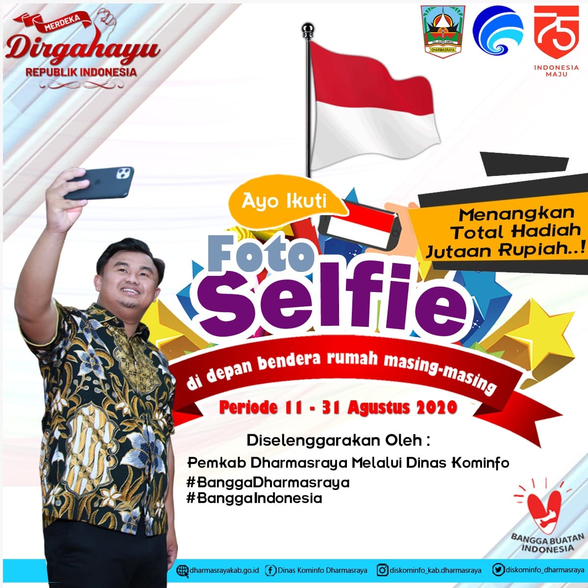 Berkreasi di Tengah Pandemi, Semarakkan HUT ke-75 RI