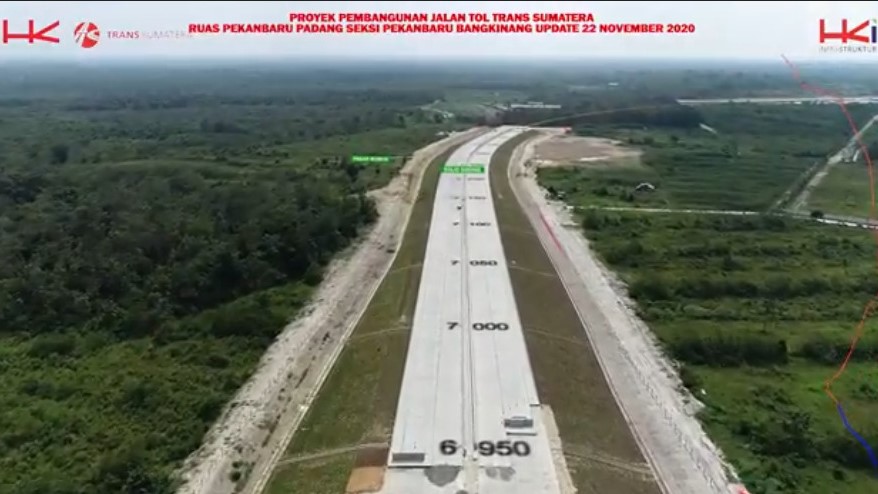 Jalan Tol Pekanbaru-Bangkinang Dimulai, Pakai Produk Semen Padang