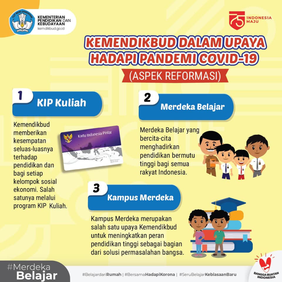 Kemendikbud Lakukan 9 Upaya Hadapi Pandemi Covid-19