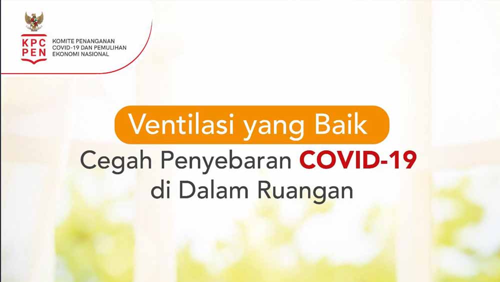 Infografis : Ventilasi yang Baik Cegah Penyebaran Covid-19 di Dalam Ruangan