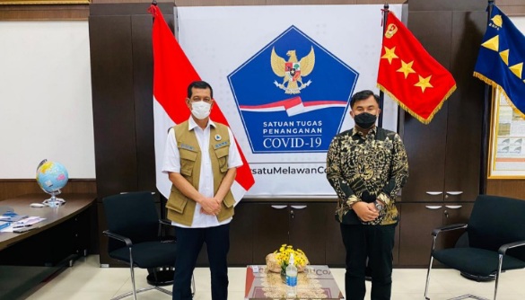 Sutan Riska Dapat Bantuan 5.000 Rapid Test Antigen Covid-19 dari BNPB