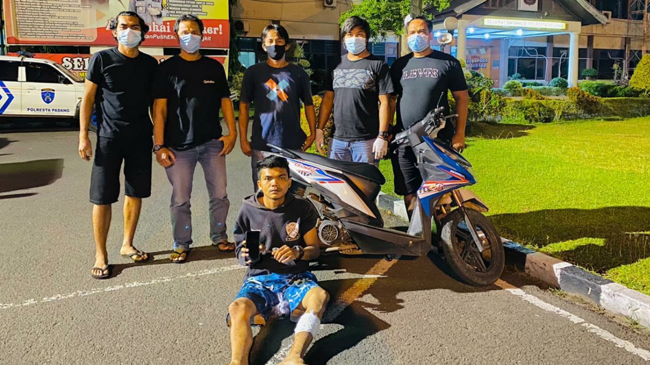Polisi Tembak Jambret yang Beraksi di 10 Lokasi Wilayah Padang