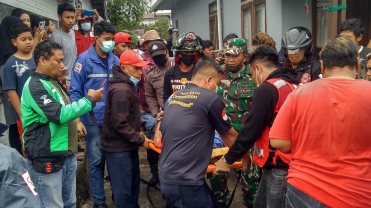 Seorang Pria Jatuh dan Meninggal di Ngarai Sianok Bukittinggi