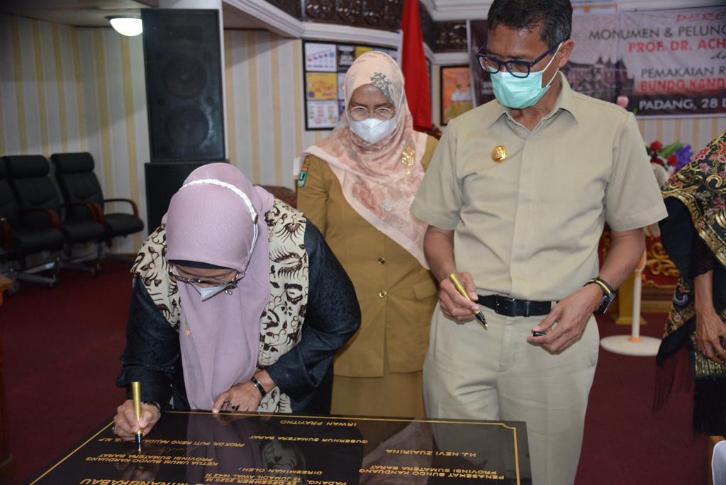 Rumah Gadang Bundo Kanduang Diresmikan, Kadisbud: Untuk Pelestarian Budaya