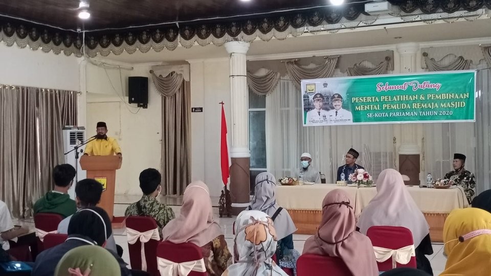 Plt Wako Pariaman: Pemuda dan Remaja Masjid Adalah Ujung Tombak Memakmurkan Masjid