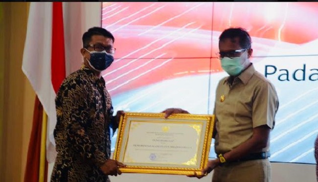 Kabupaten Dharmasraya Raih Penghargaan Peduli HAM Nasional