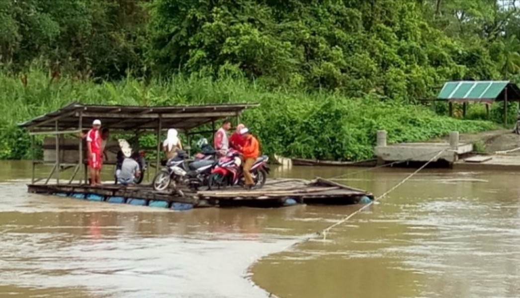 Nagari di Pasaman Barat Terisolir Karena Tak Punya Jembatan