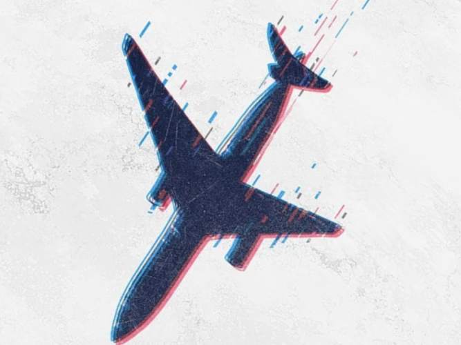 Ilustrasi pesawat jatuh. (Pixabay.com), korban sriwijaya