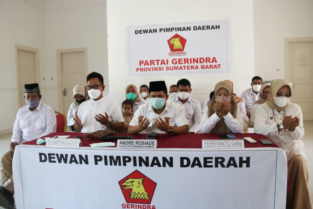 Peringati HUT Gerindra, Kader di Sumbar Simak Pesan dari Prabowo