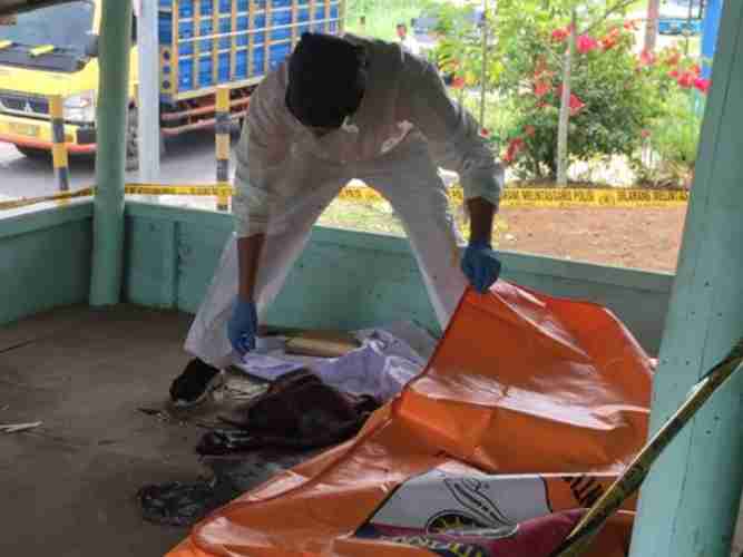 Penemuan mayat seorang pria di Ampek Angkek, Kabupaten Agam. (Foto: Istimewa)