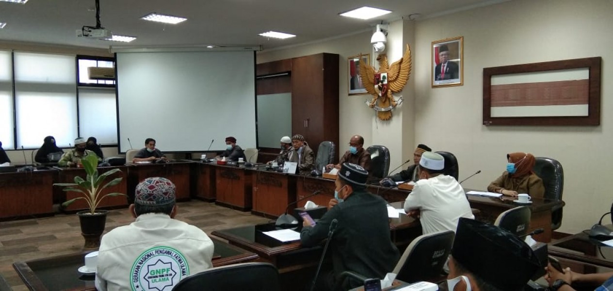 GNPF Ulama Temui DPRD Sumbar, Nyatakan Tolak SKB 3 Menteri