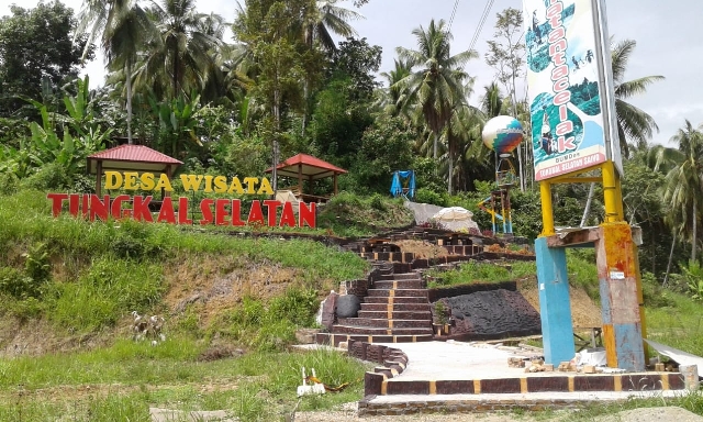 Tingkatkan Kunjungan, Objek Wisata Desa Tungkal Selatan Pariaman Dipercantik