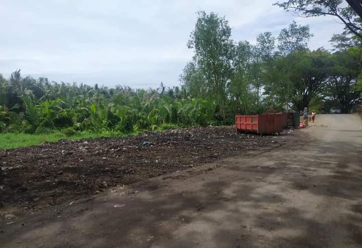 Kontainer sampah di Tempat Pembuangan Sementara (TPS) Patenggangan. (foto: DLH Kota Padang)