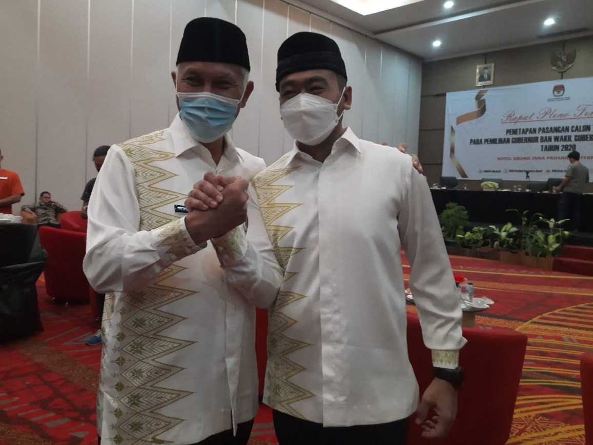 Jadwal Berubah Mendadak, Mahyeldi-Audy Joinaldy Dilantik Besok