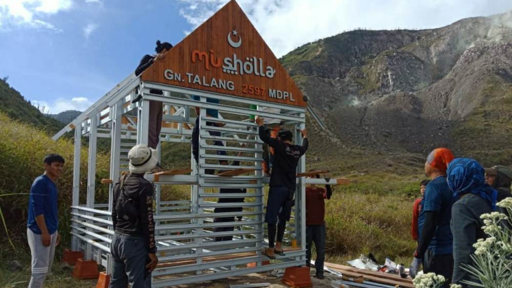 Rektor Unand Resmikan Musala Tertinggi di Sumatra Hari Ini