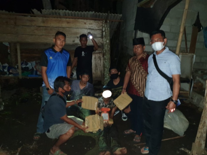 Tangkap Bandar Narkoba, Polres Pasbar Amankan 4 Paket Besar Ganja