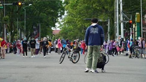 Melihat Car Free Day Pertama di Bukittinggi Setelah 1 Tahun Terhenti