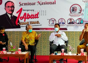 Webinar Nasional mengenang Usmar Ismail. (foto: KW/langgam.id)