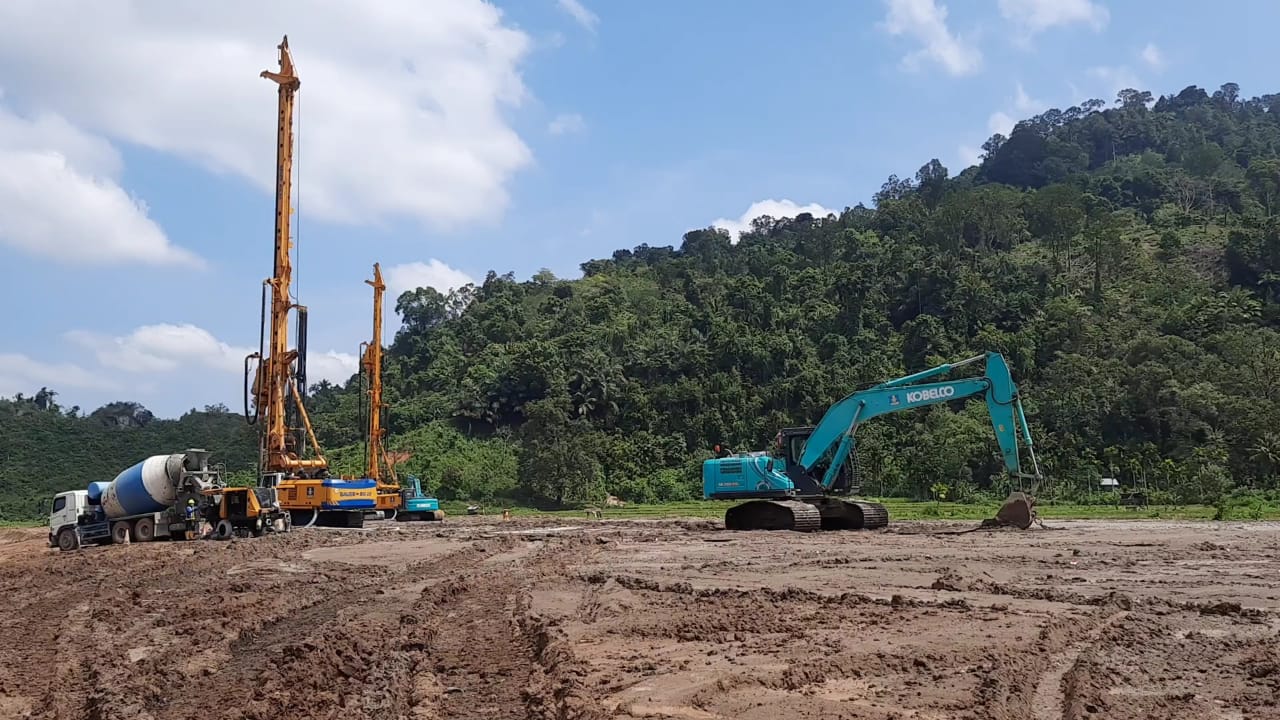 Progres Pembangunan Jalan Tol Padang-Sicincin Capai 37,98 Persen