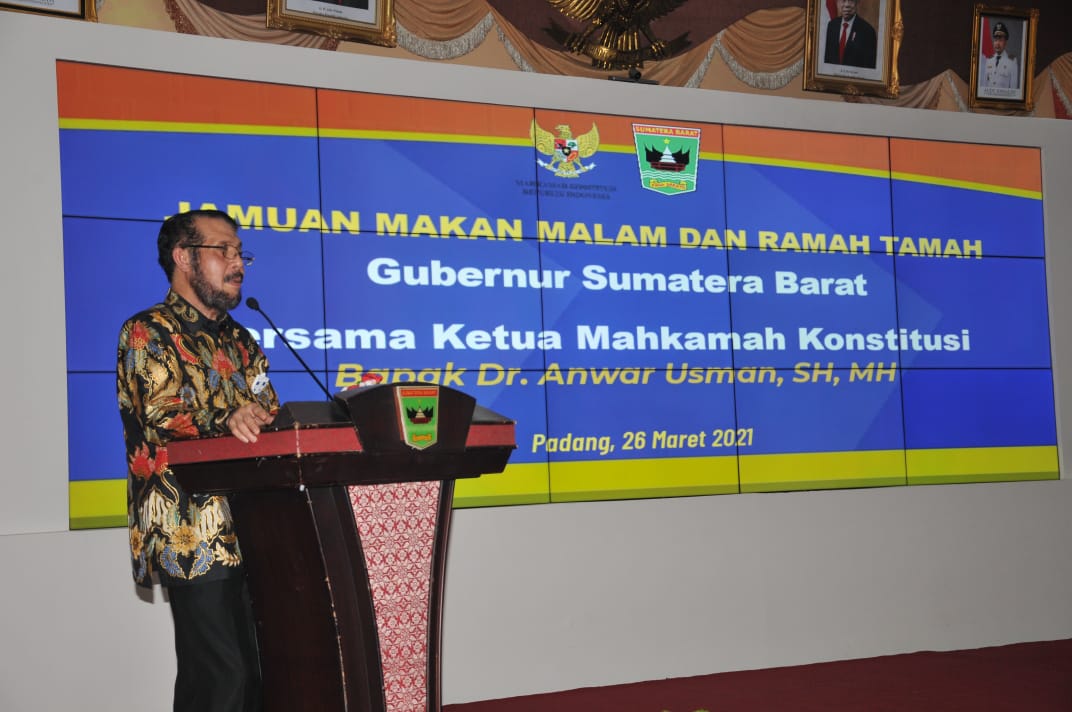 Ketua MK Bangga dengan Masyarakat Sumbar, Ini Alasannya