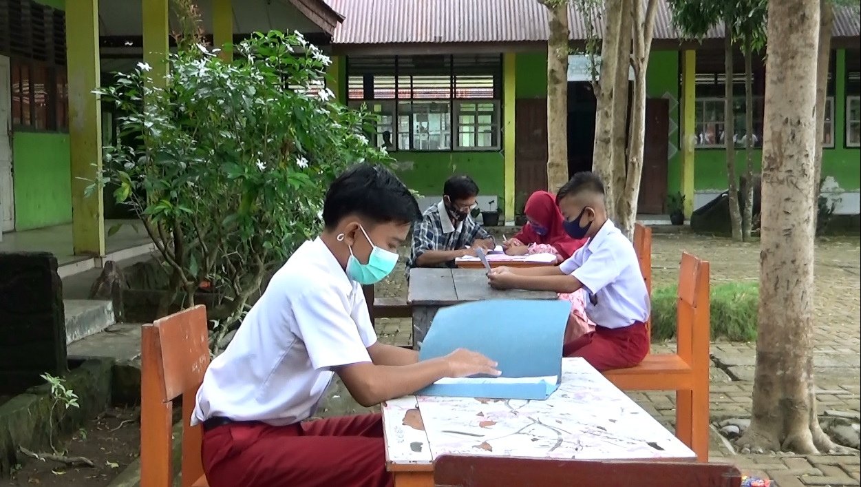 Penerimaan Siswa Baru di MTsN 4 Pasbar Dimulai, Sekolah Terapkan Prokes Ketat