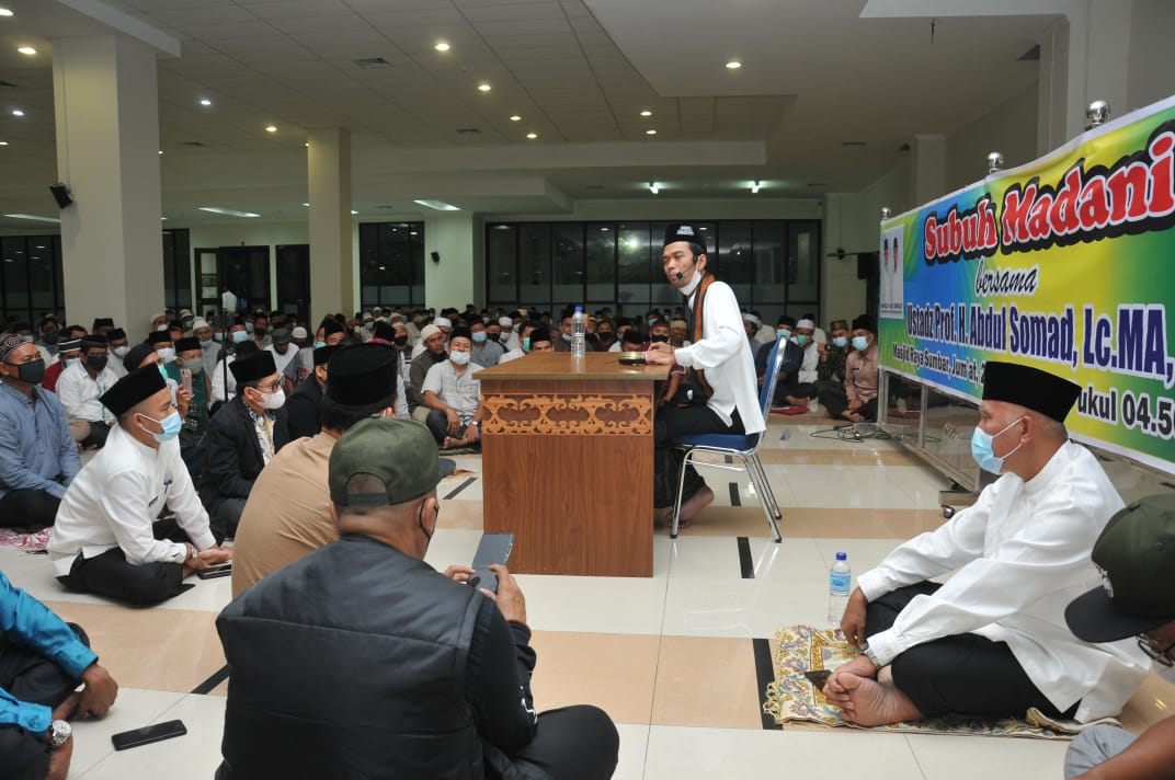Launching Subuh Madani, Pemprov Sumbar Hadirkan Ustaz Abdul Somad