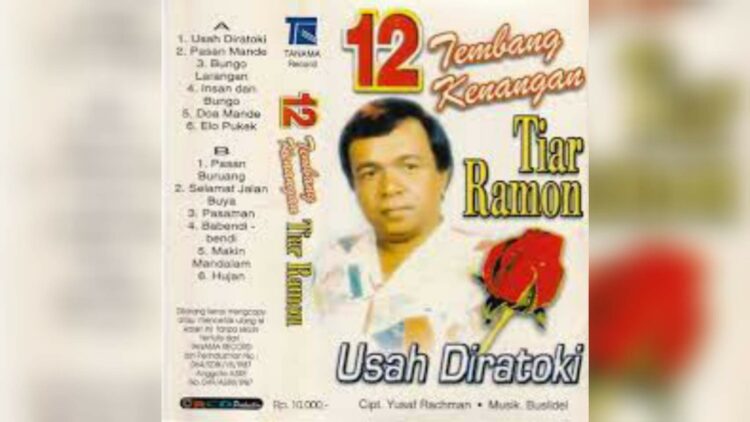 Cover Album Tiar Ramon. (Sumber: Ist)